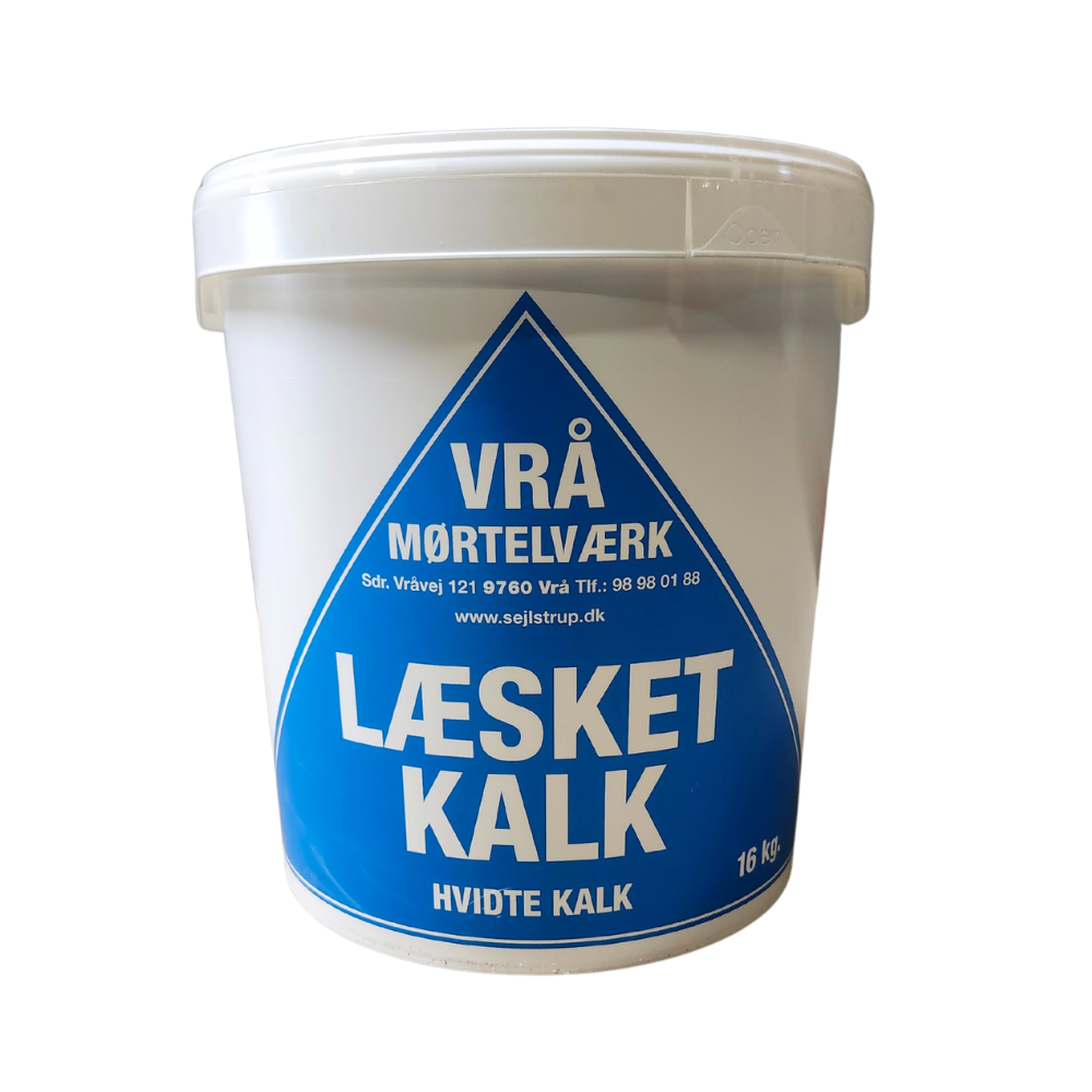 Læsket kalk – også kendt som stampet kalk